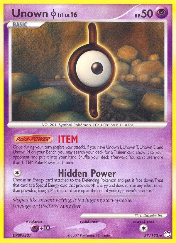 Unown I, Normal