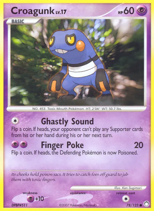 Croagunk, Normal