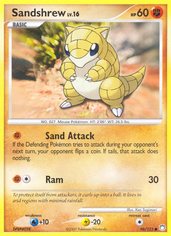 Sandshrew, Normal