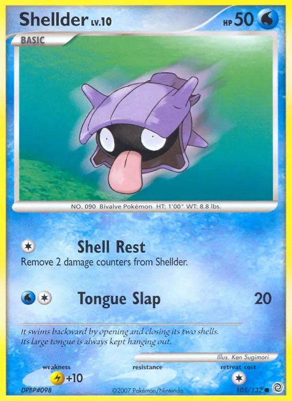 Shellder, Normal