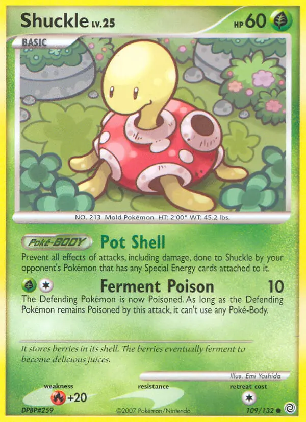 Shuckle, Normal