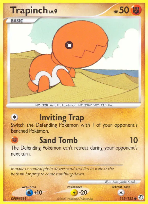 Trapinch, Normal
