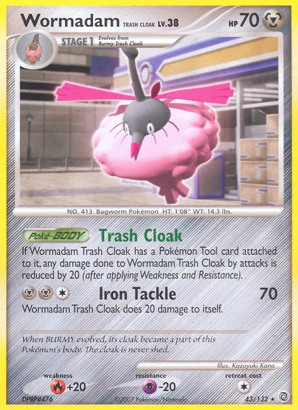 Wormadam Trash Cloak, Normal