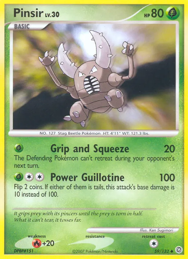 Pinsir, Normal