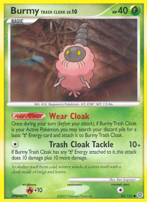 Burmy Trash Cloak, Normal