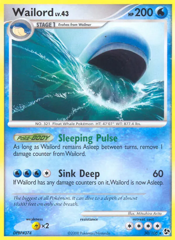 Wailord, Normal