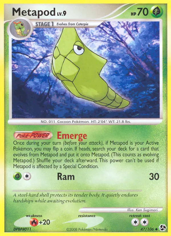 Metapod, Normal