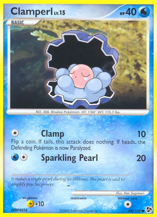 Clamperl, Normal