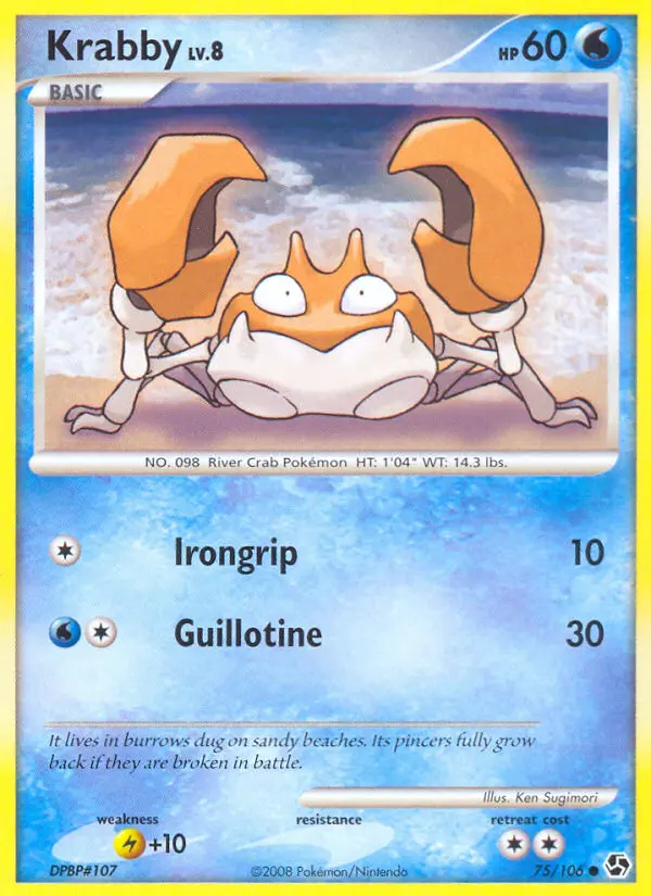 Krabby, Normal