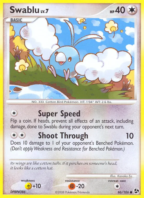 Swablu, Normal