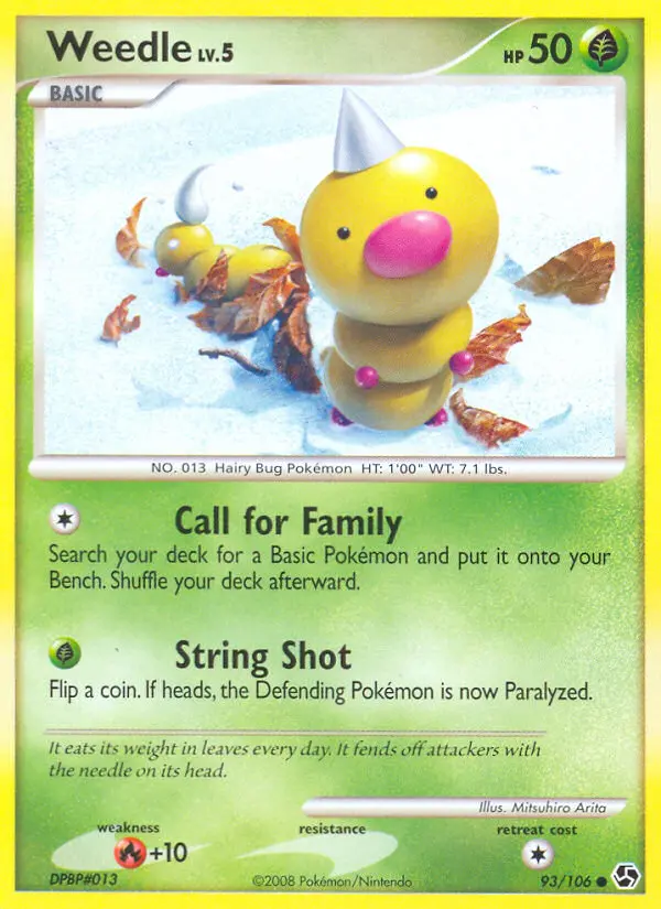 Weedle, Normal
