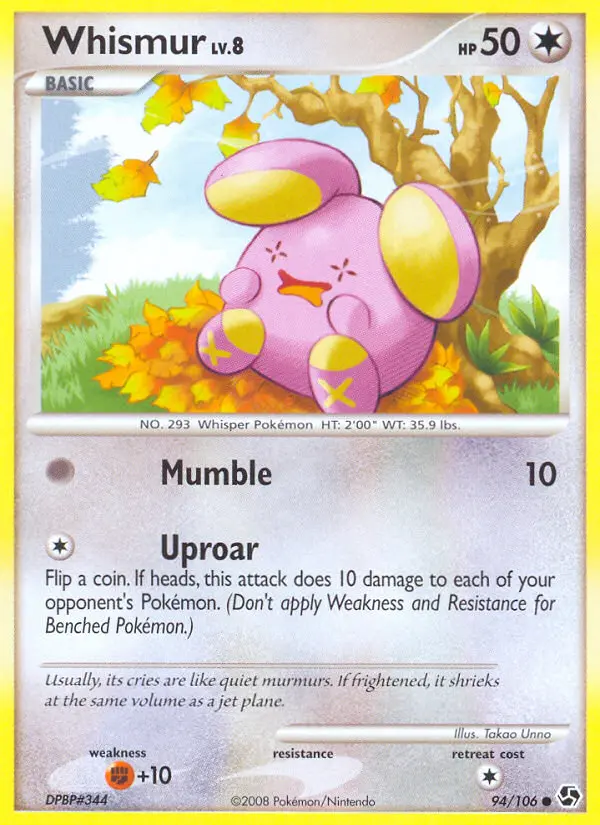 Whismur, Normal