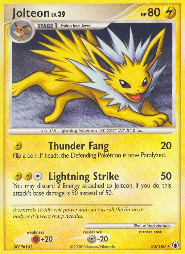 Jolteon, Normal