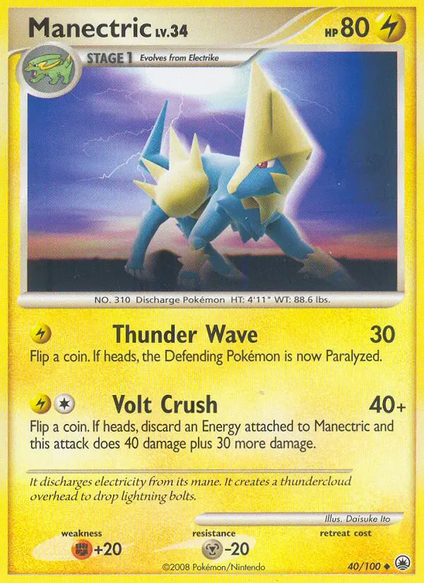 Manectric, Normal