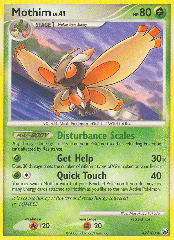 Mothim, Normal