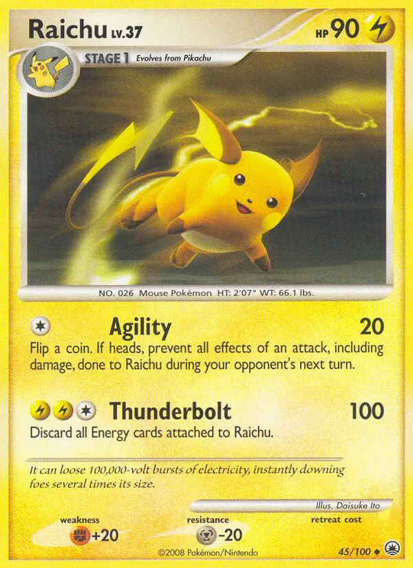 Raichu, Normal