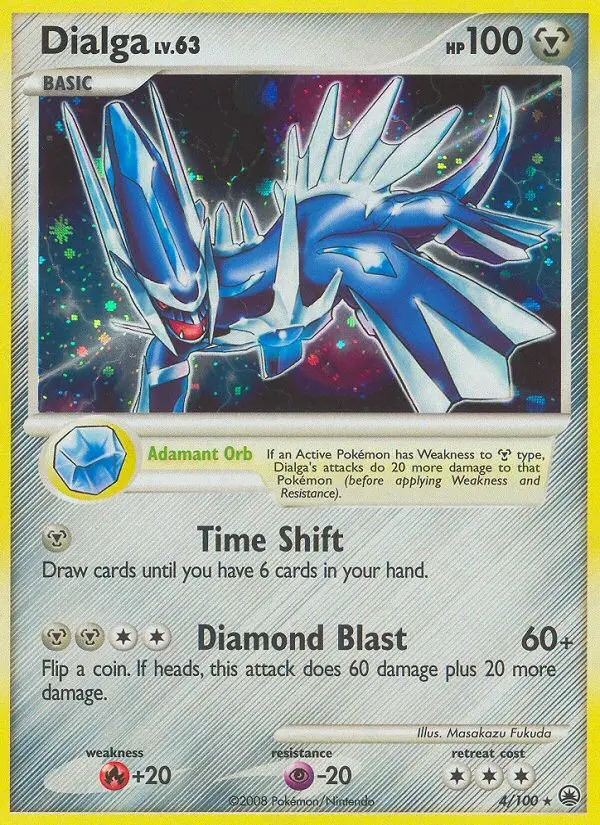 Dialga, Holo
