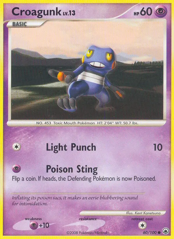Croagunk, Normal