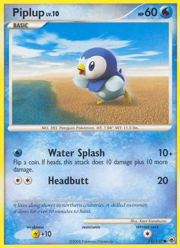 Piplup, Normal