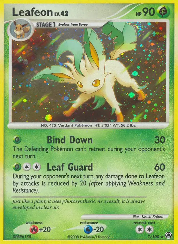 Leafeon, Holo