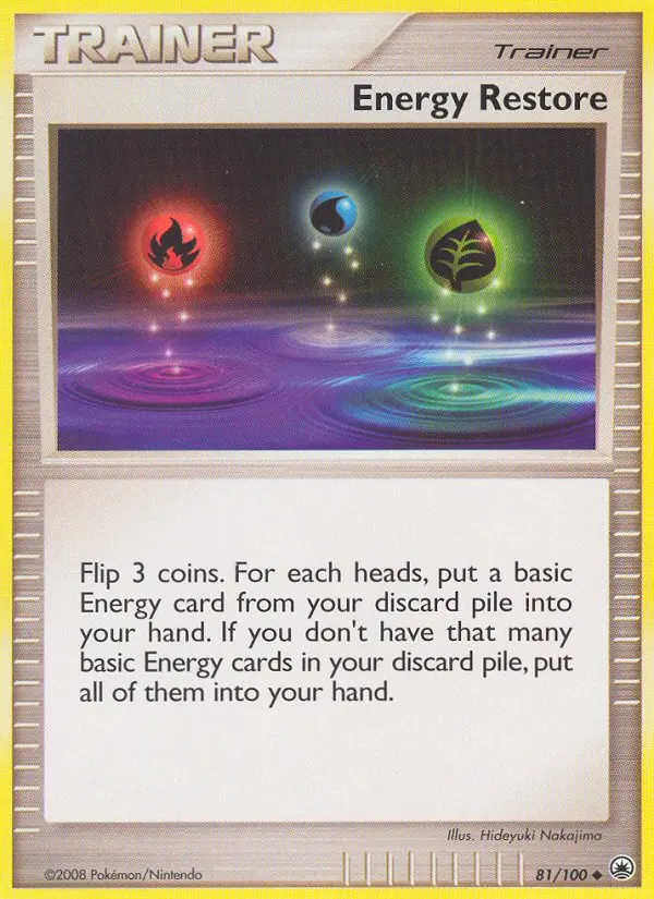 Energy Restore, Normal