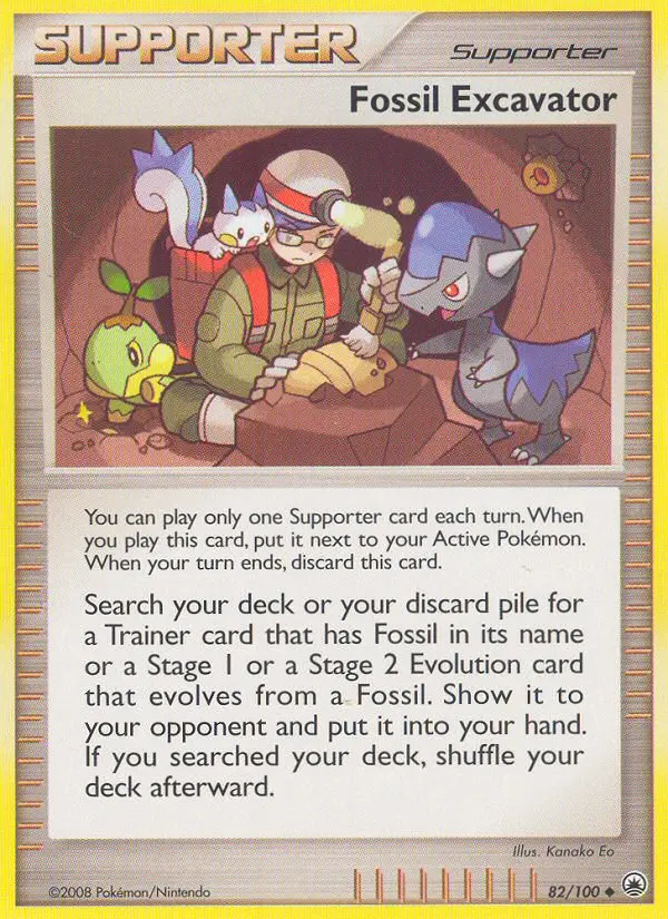 Fossil Excavator, Normal