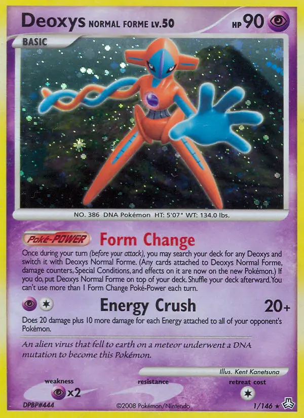 Deoxys Normal Forme, Holo