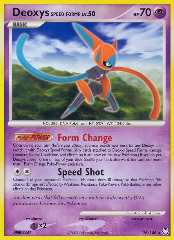 Deoxys Speed Forme, Normal