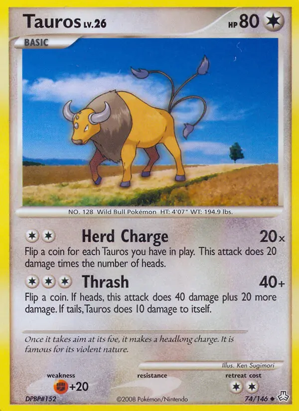 Tauros, Normal