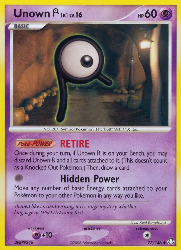 Unown R, Normal