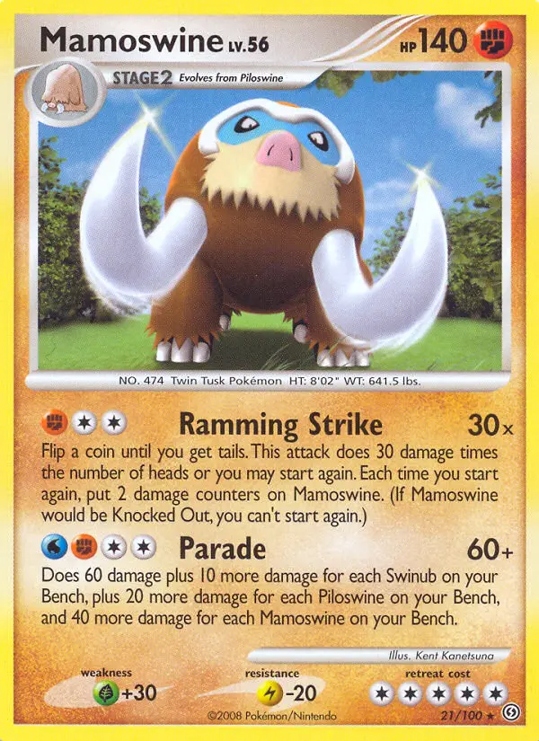 Mamoswine, Normal