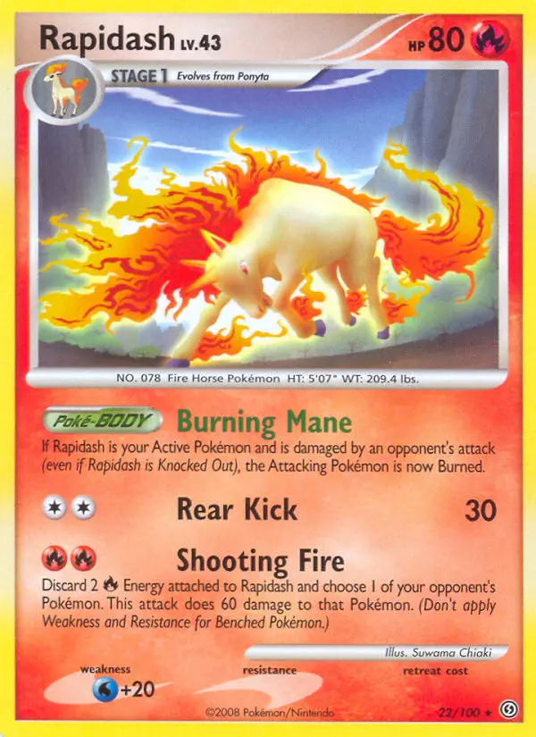 Rapidash, Normal