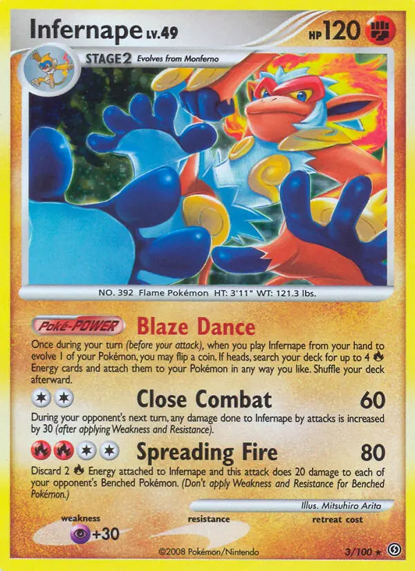 Infernape, Holo