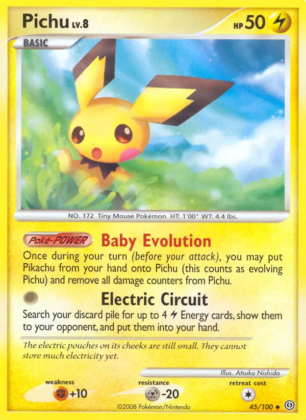 Pichu, Normal