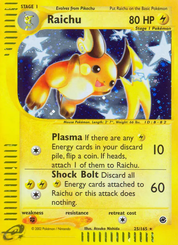 Raichu, Holo
