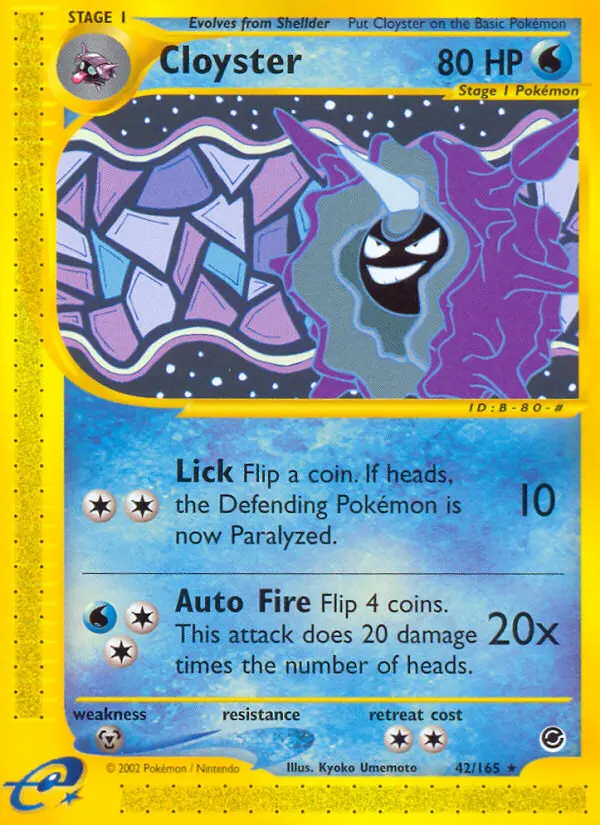 Cloyster, Normal