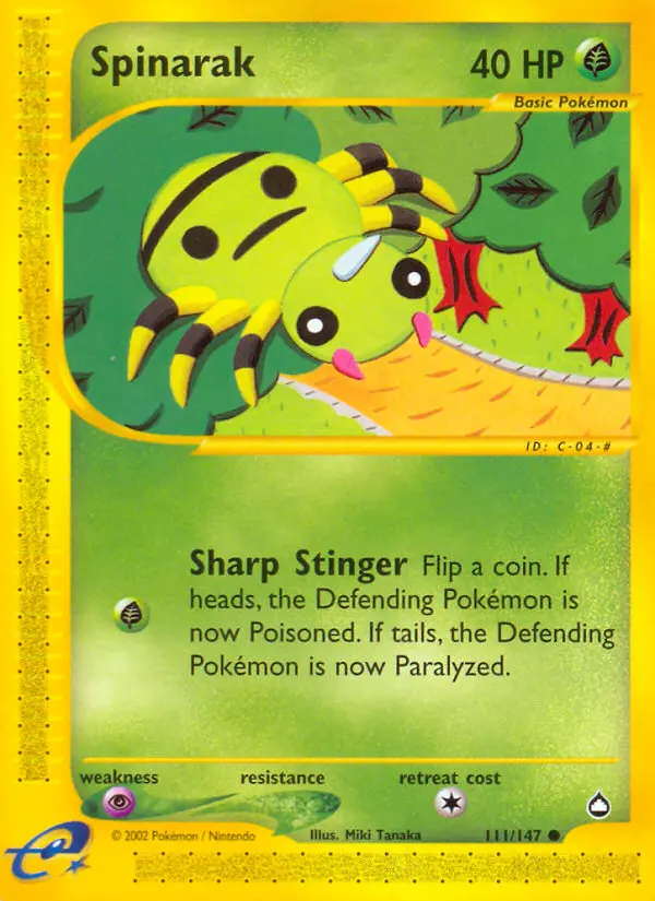 Spinarak, Normal