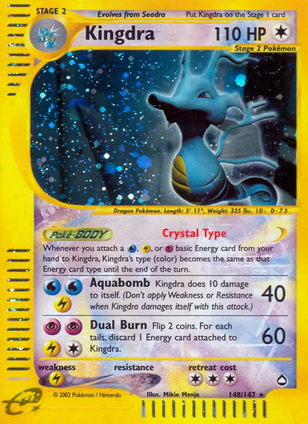 Kingdra, Normal