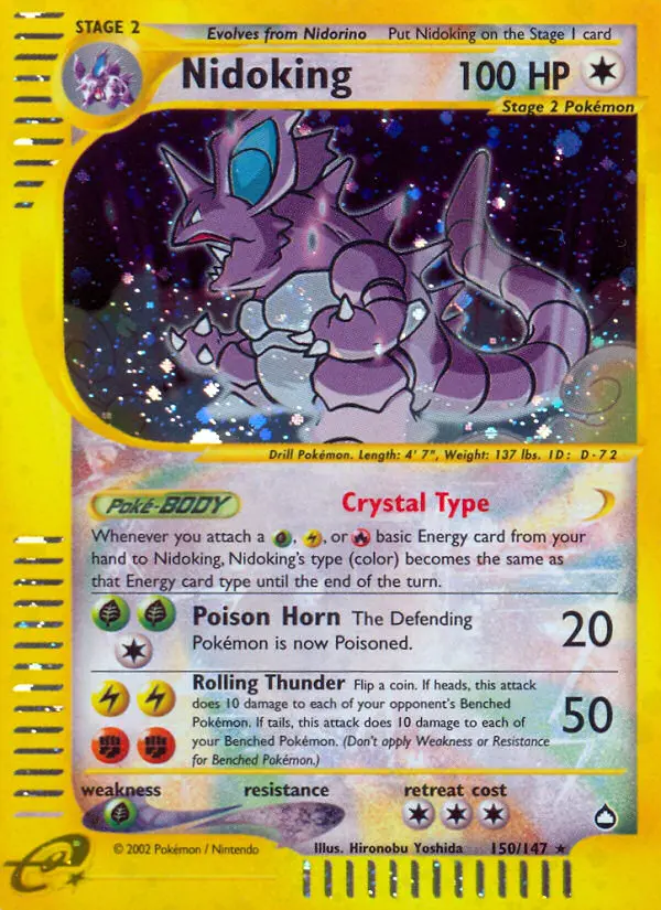 Nidoking, Normal