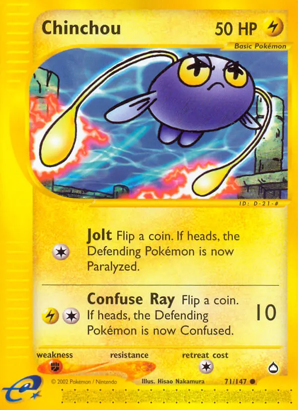 Chinchou, Normal