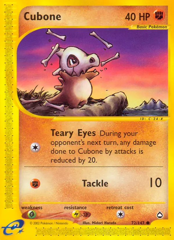 Cubone, Normal
