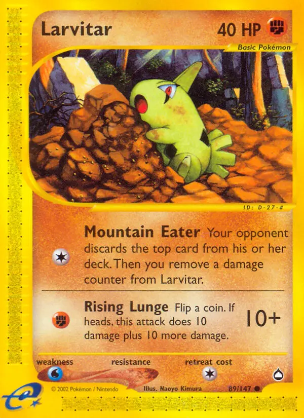 Larvitar, Normal