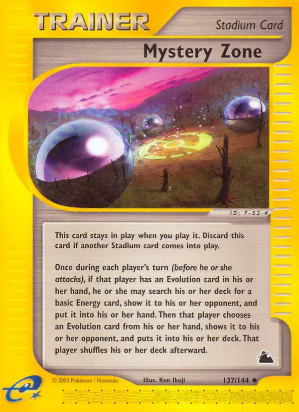 Mystery Zone, Normal