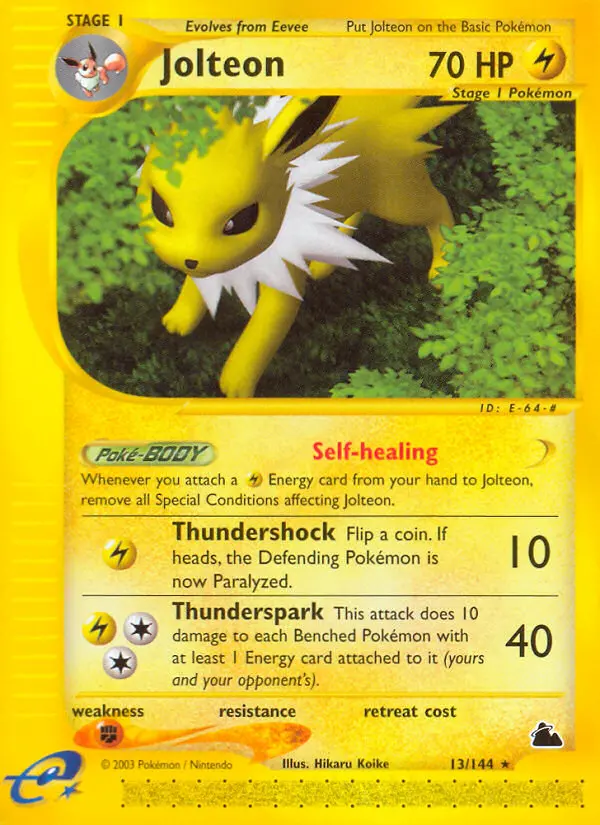 Jolteon, Normal