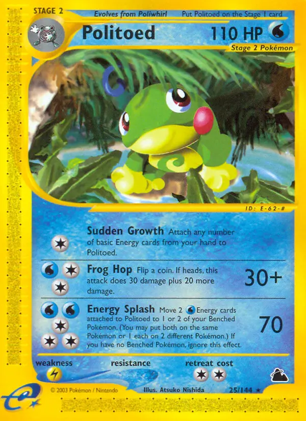 Politoed, Normal
