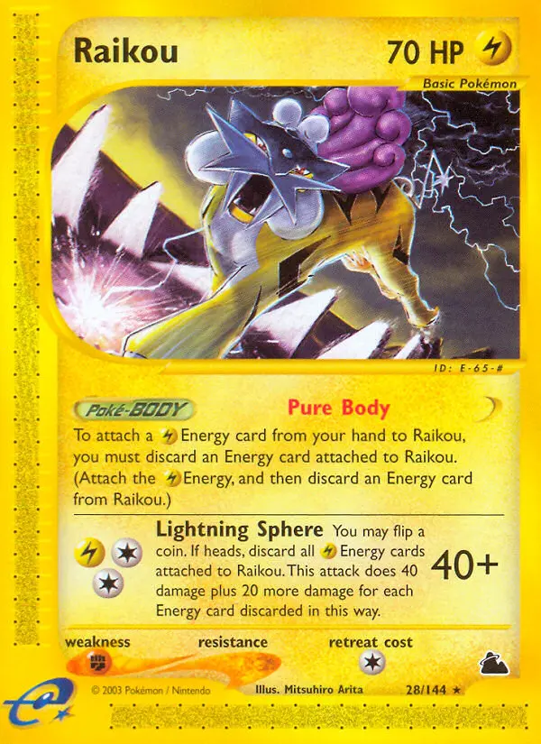 Raikou, Normal