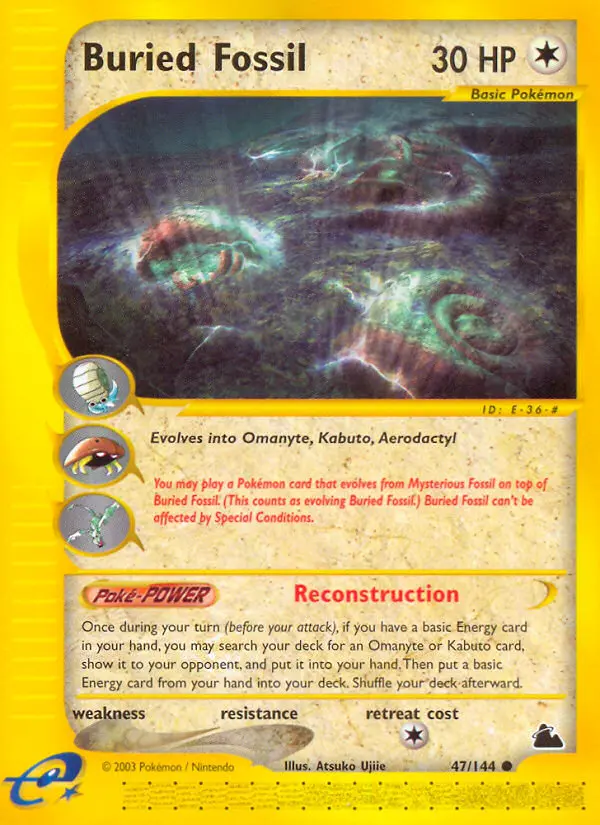 Buried Fossil, Normal