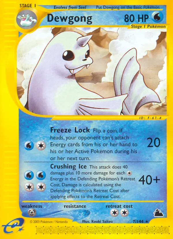 Dewgong, Normal