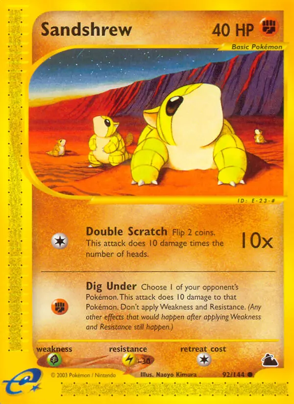 Sandshrew, Normal