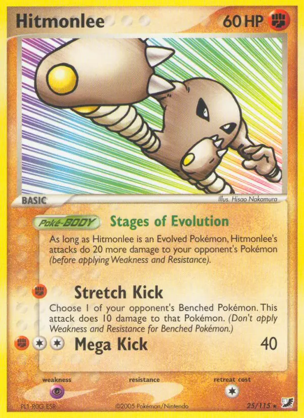 Hitmonlee, Normal